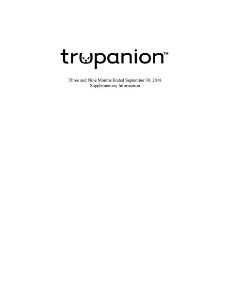 Trupanion: Q3 Earnings Snapshot